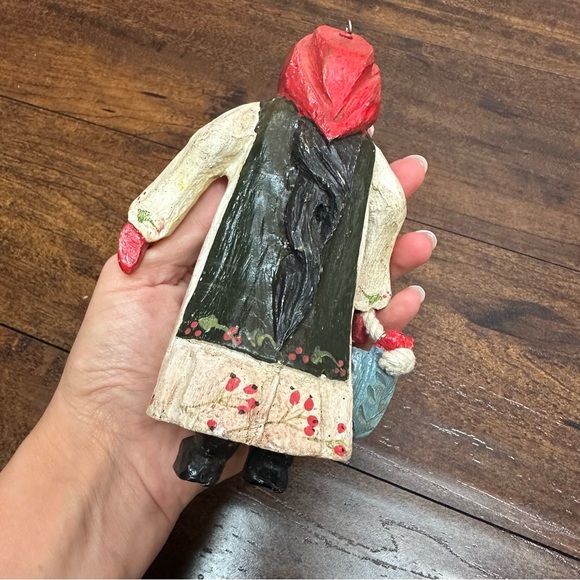 House of Hatten 1989 12 Days of Christmas 8 Maids-a-Milking Ornament Denise C - Picture 4 of 6